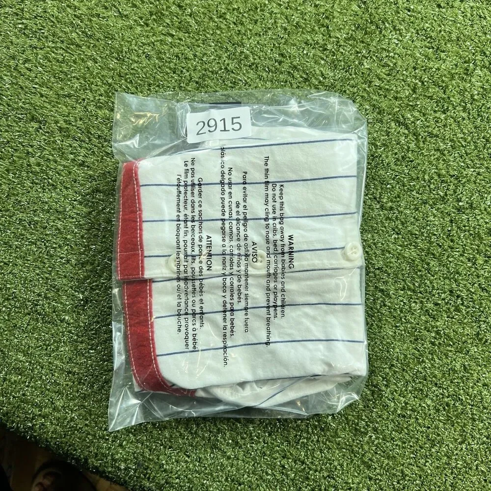 Carter's Toddler Boy America Pinstripe Baseball Jersey Shirt Size 6